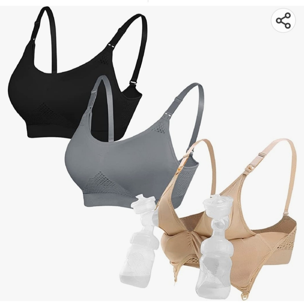 3 Pumping bras